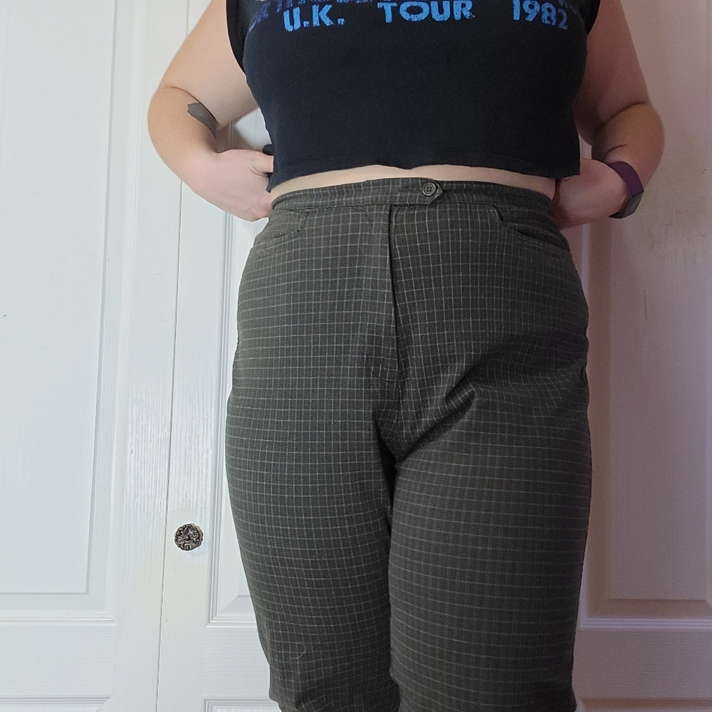 Vintage Plaid Pants